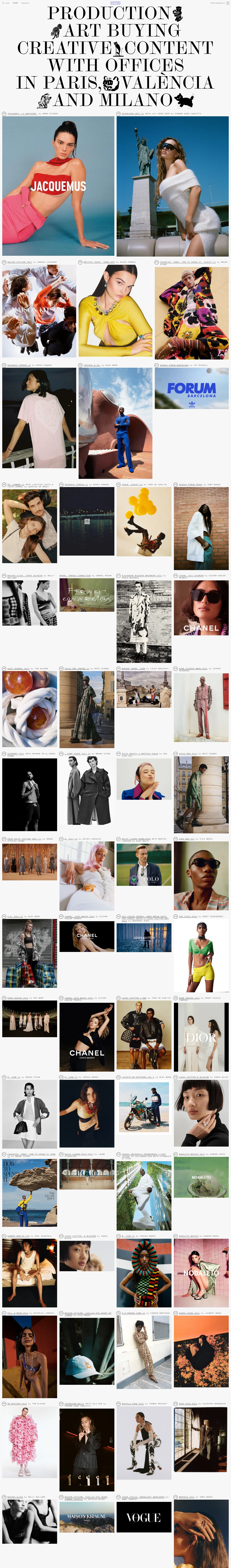 KITTEN Landing Page Example: Kitten is a cre­ative agency pro­duc­ing stills, motion and dig­i­tal con­tent for the fash­ion, beauty and luxury indus­tries. Kitten works hand in hand with brands and mag­a­zines by devel­op­ing a long term rela­tion­ship of trust with them. Kitten pro­vides world­wide full-ser­vice pro­duc­tion and made-to-mea­sure projects with ded­i­cated cre­ative teams.