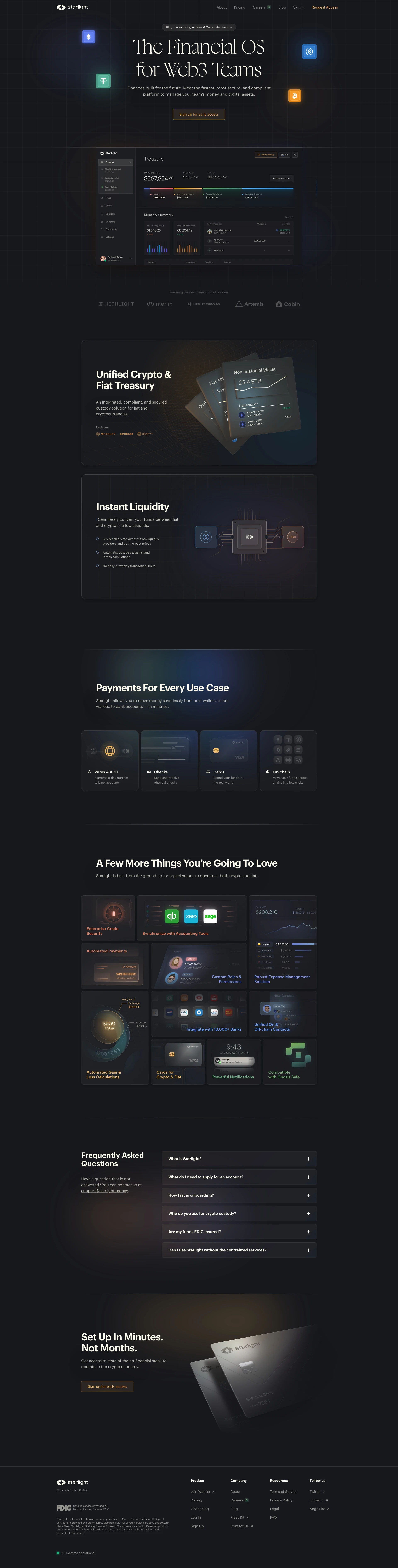 Starlight - Landing Page Design | Lapa Ninja