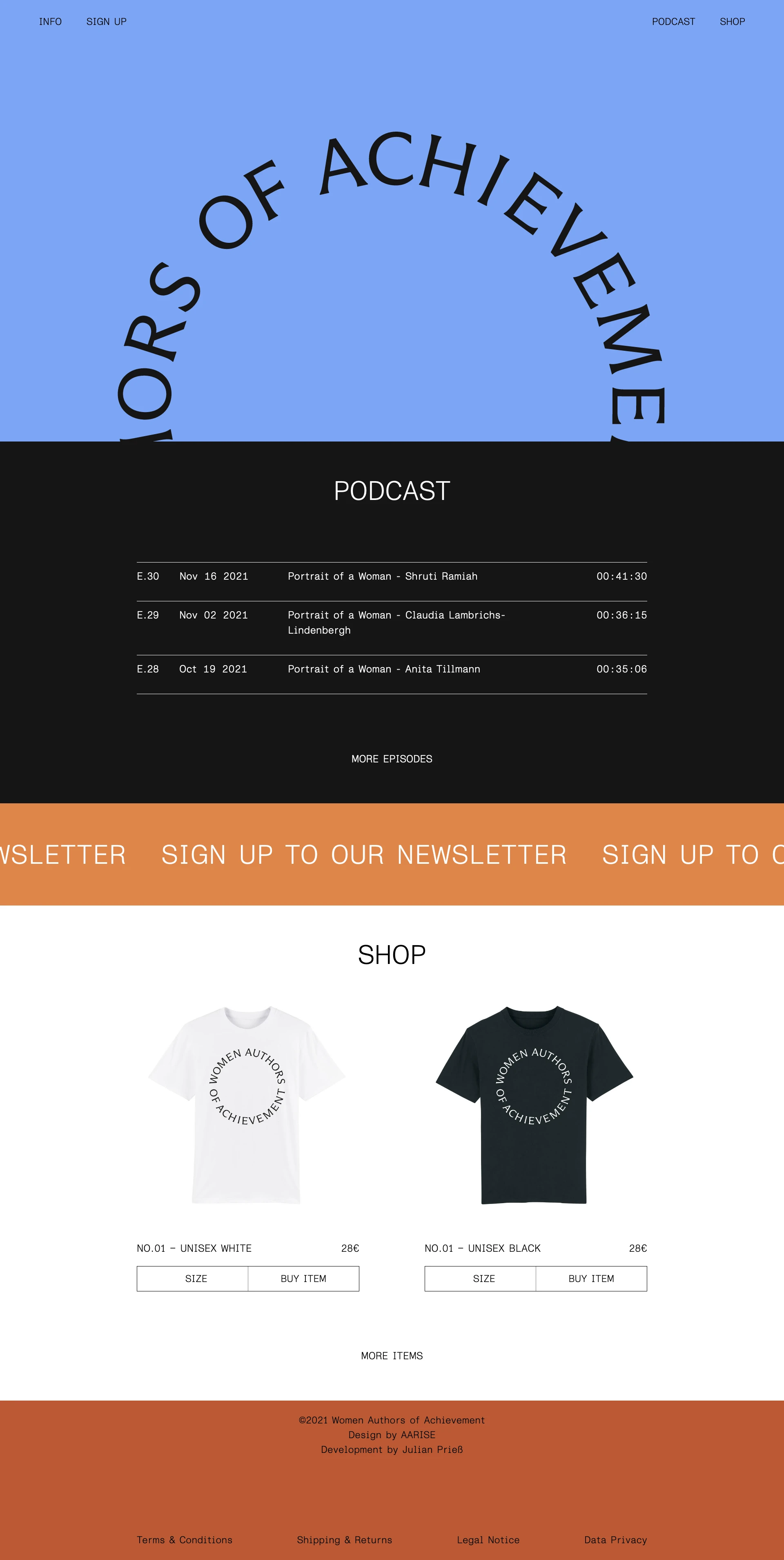 WAA Landing Page Example: Women of today are keen to bring their entrepreneurial spirit to life, invest and take on leadership. \"Women Authors of Achievement\" Podcast is the source for your own discovery, where each episode portraits some of the most remarkable women of today.