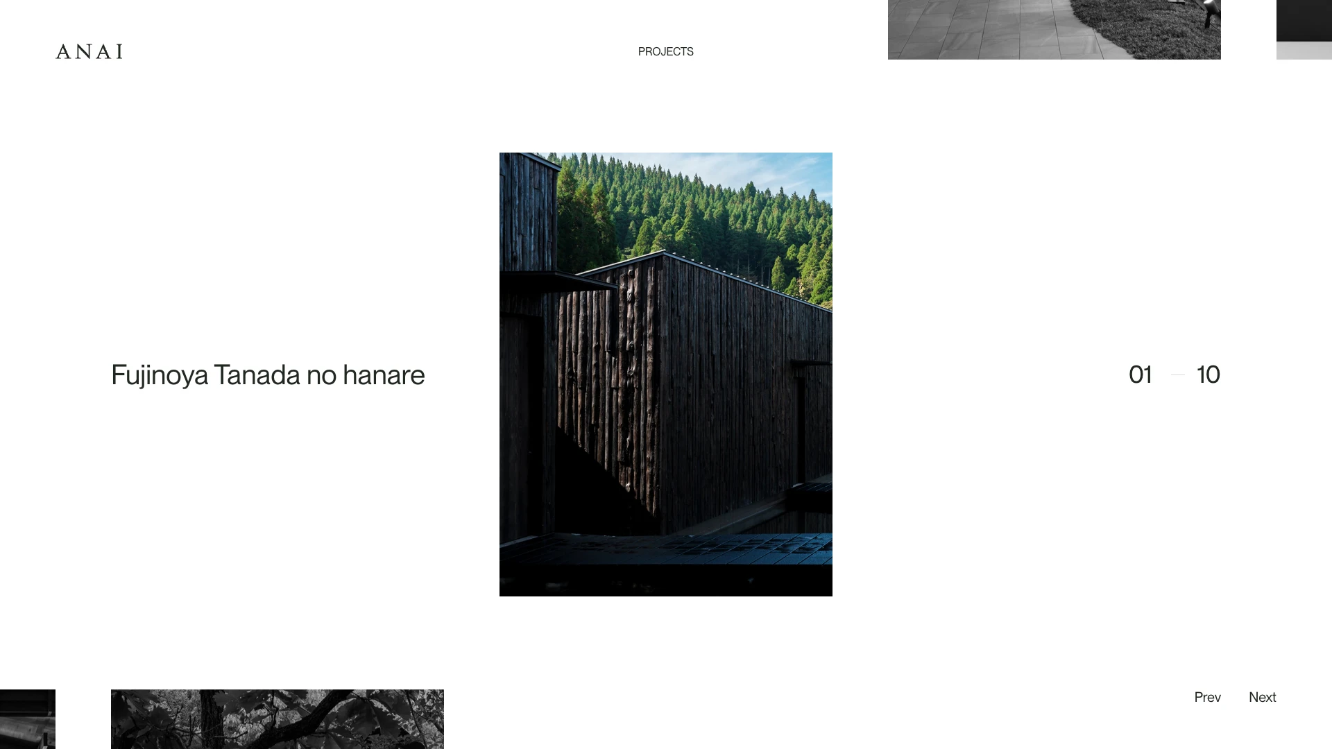 ANAI Landing Page Example: Establishing the relationship between Forests and Architecture.