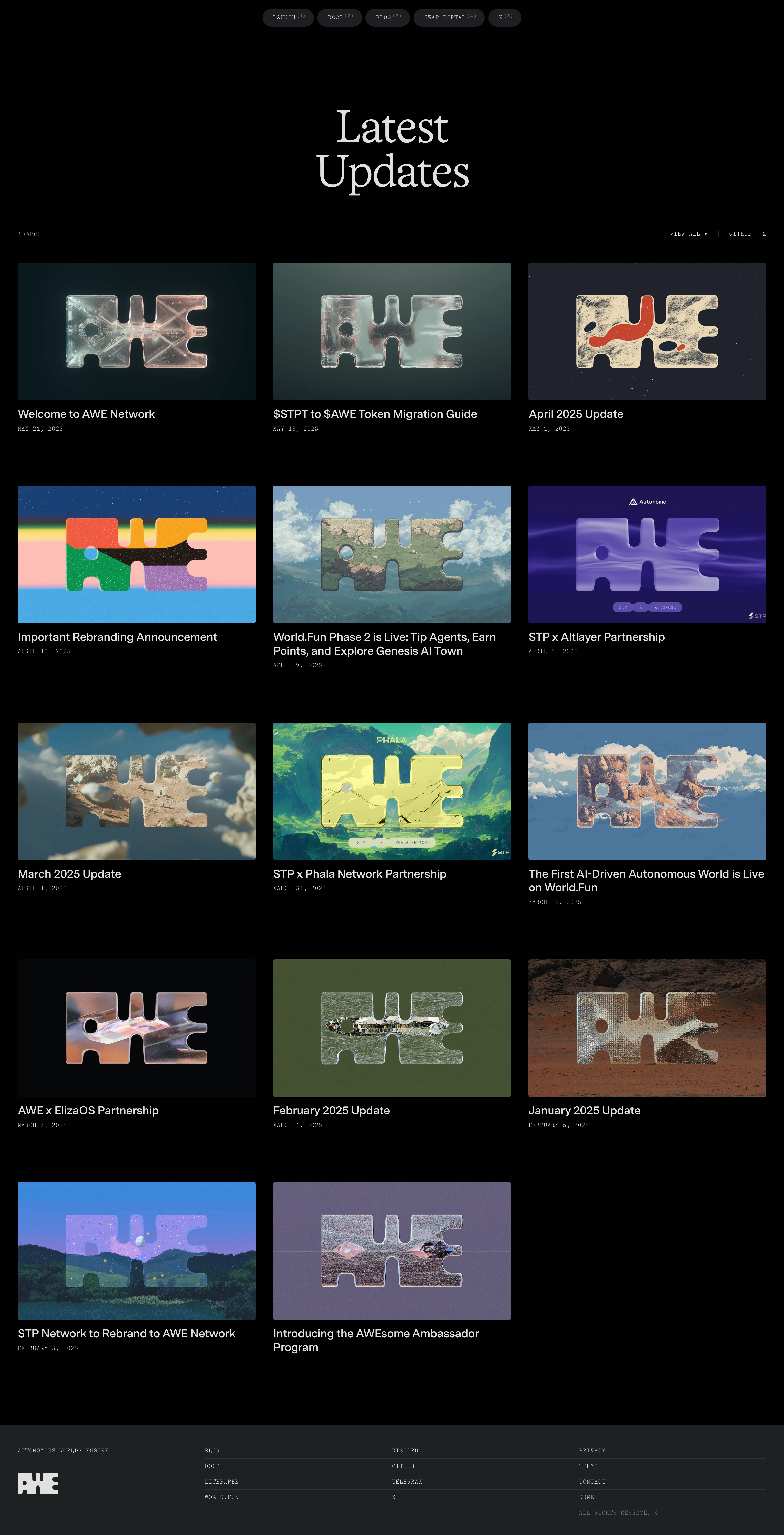 AWE - Blog Example