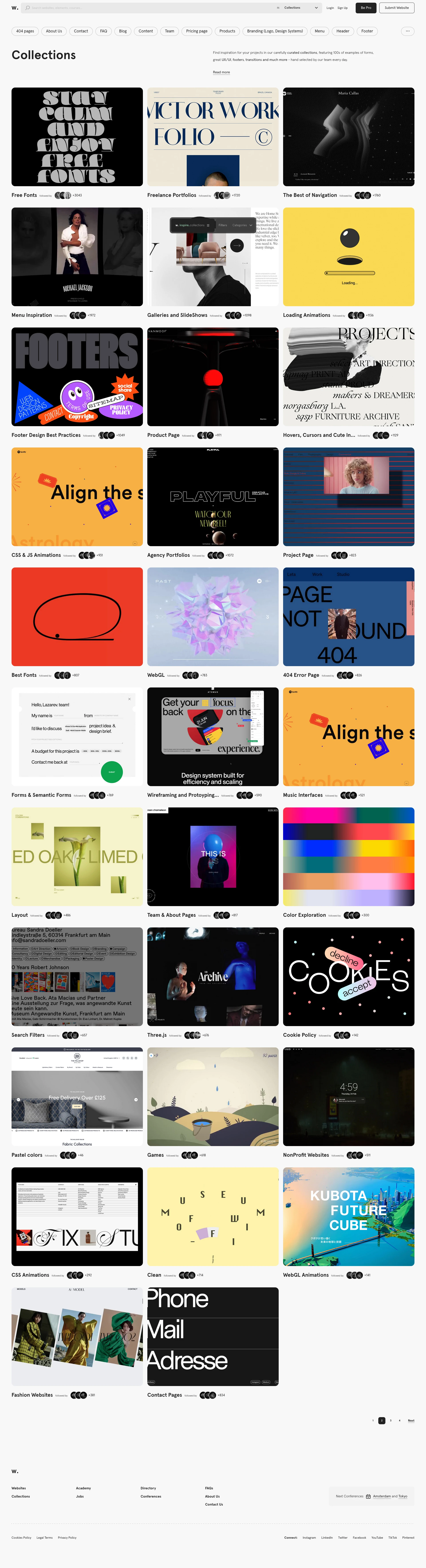Awwwards website design - Lapa Ninja