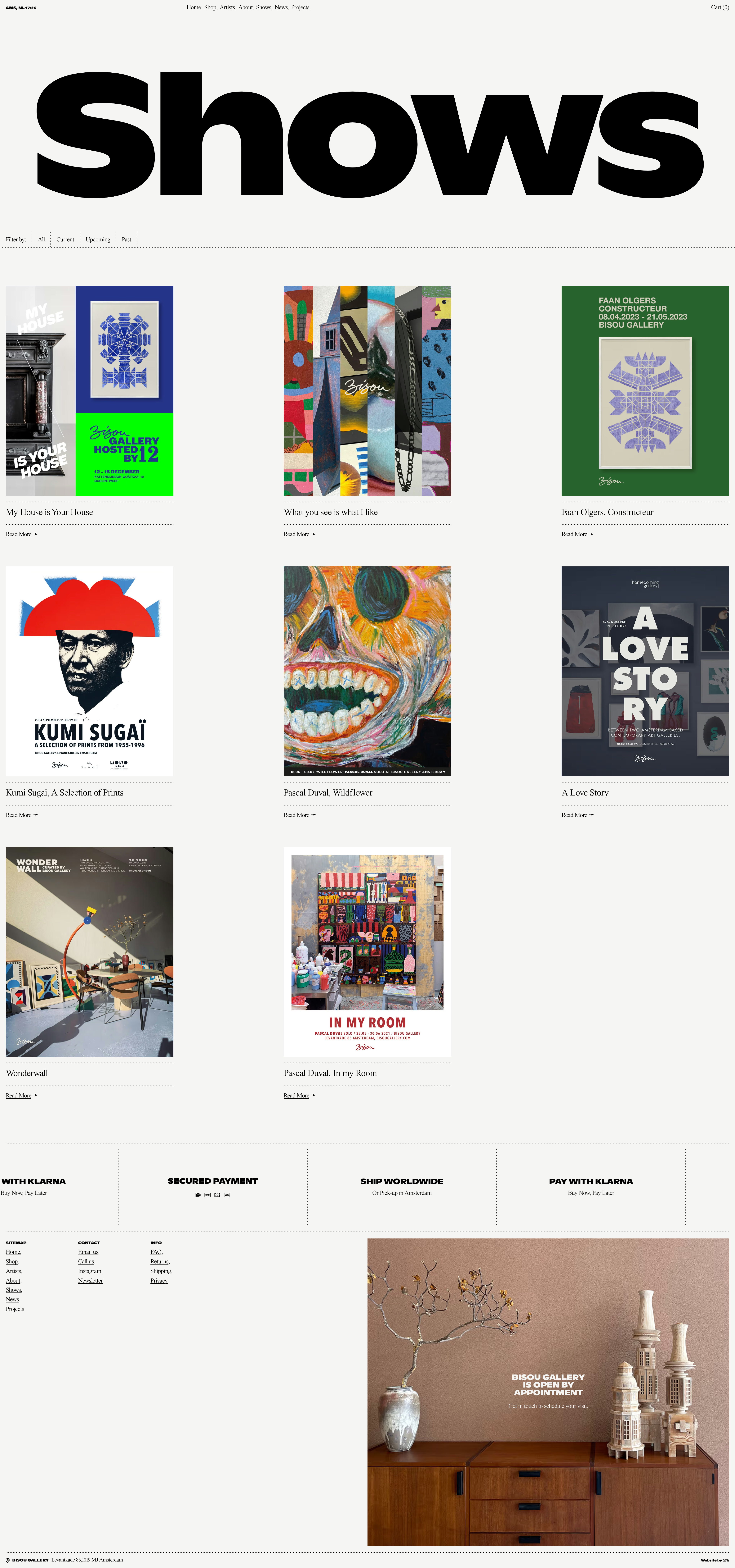 Bisou Gallery Landing Page Example: Bisou Gallery is all about bringing art into your daily life in a way that uplifts your space. We curate collections that aren’t just for white-walled galleries but for real interiors, your home, your workspace, anywhere you want to be surrounded by pieces that bring joy and inspiration.