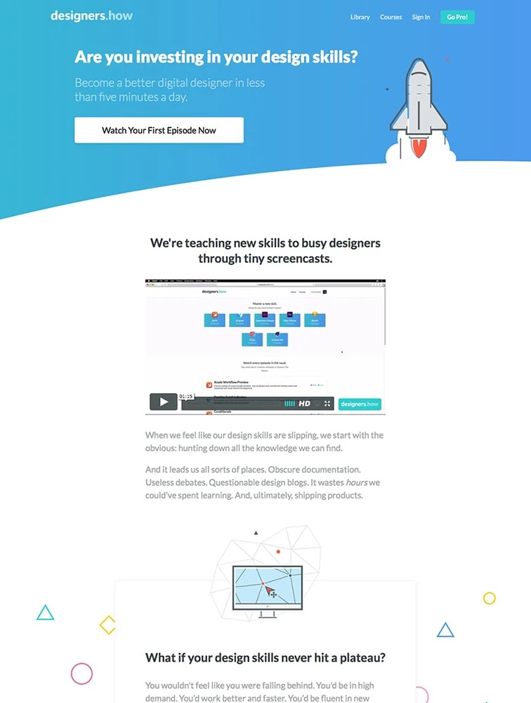 Designers.how website design - Lapa Ninja