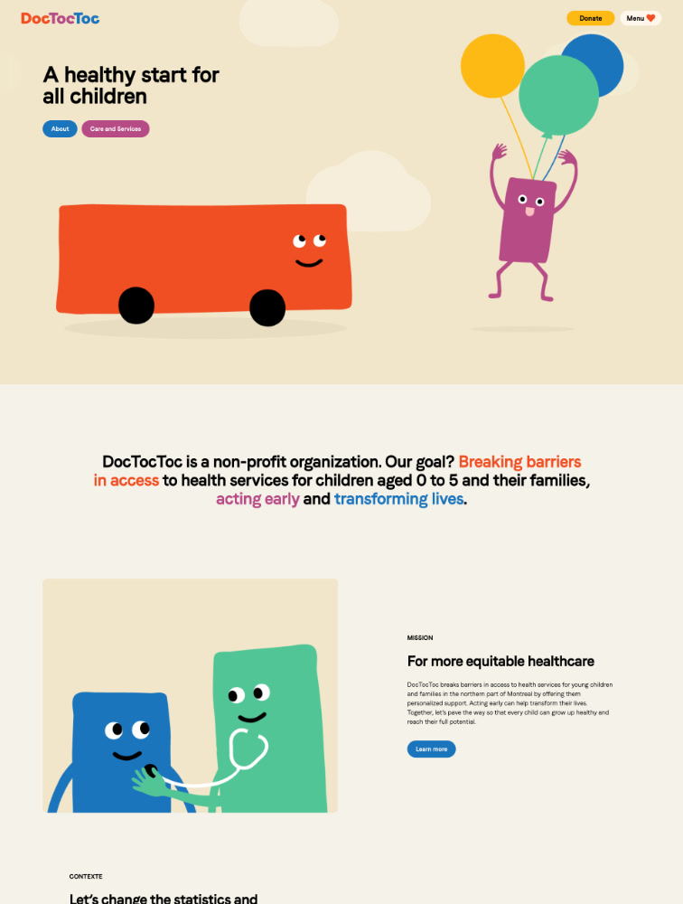 DocTocToc Landing Page Example