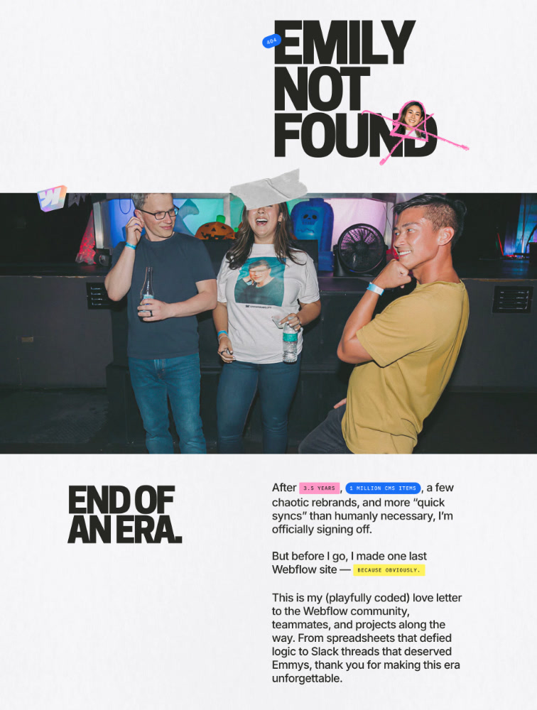 Emily Lonetto Landing Page Example