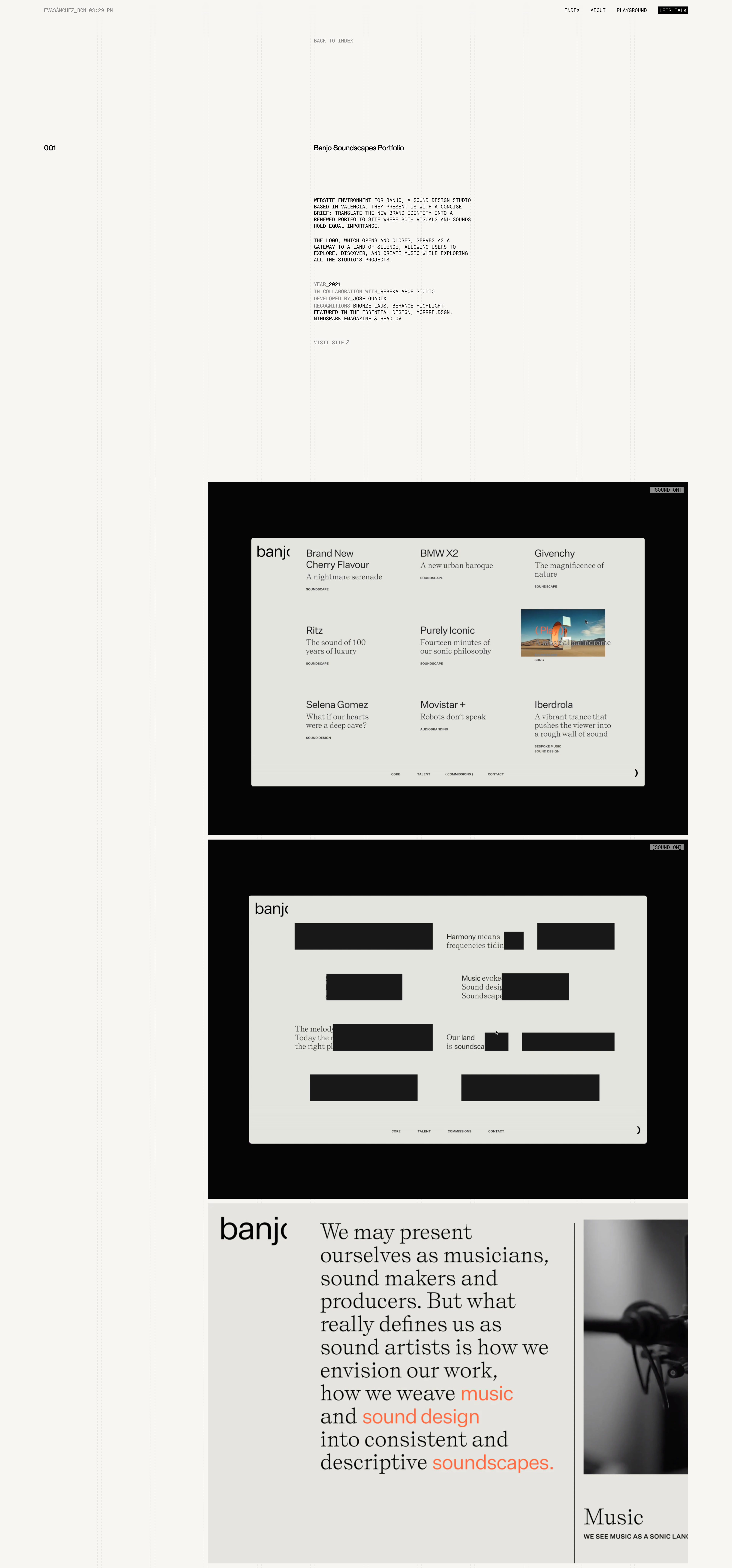 Eva Sánchez Landing Page Example: Enthusiastic about graphic design, typography, and the dynamic areas of motion and web-based animations. Specialized in translating brands into unique and immersive digital user experiences.