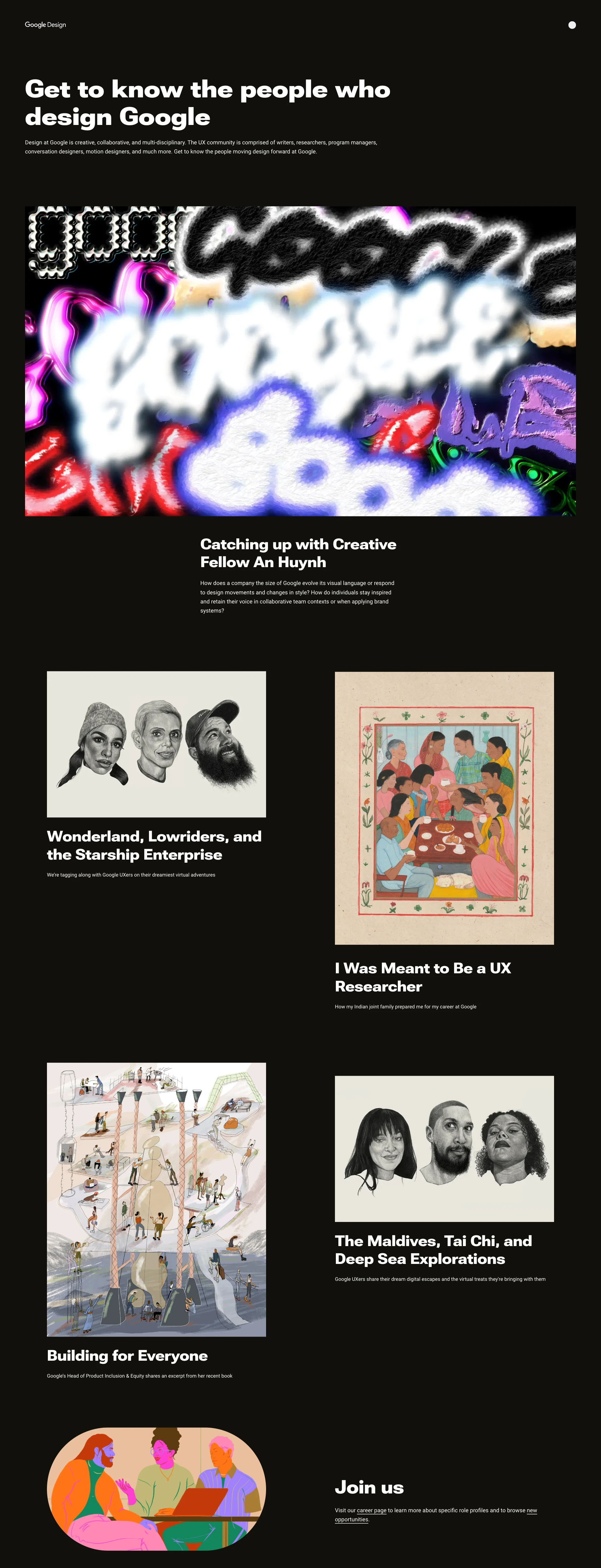 Google Design website design - Lapa Ninja