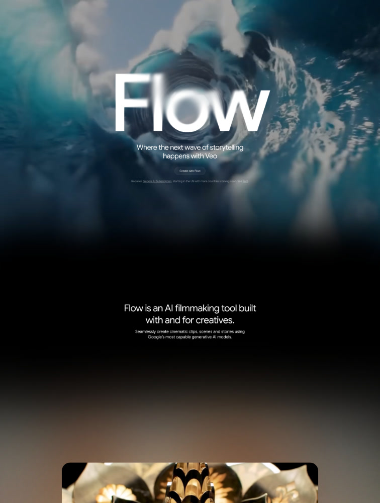 Flow Landing Page Example