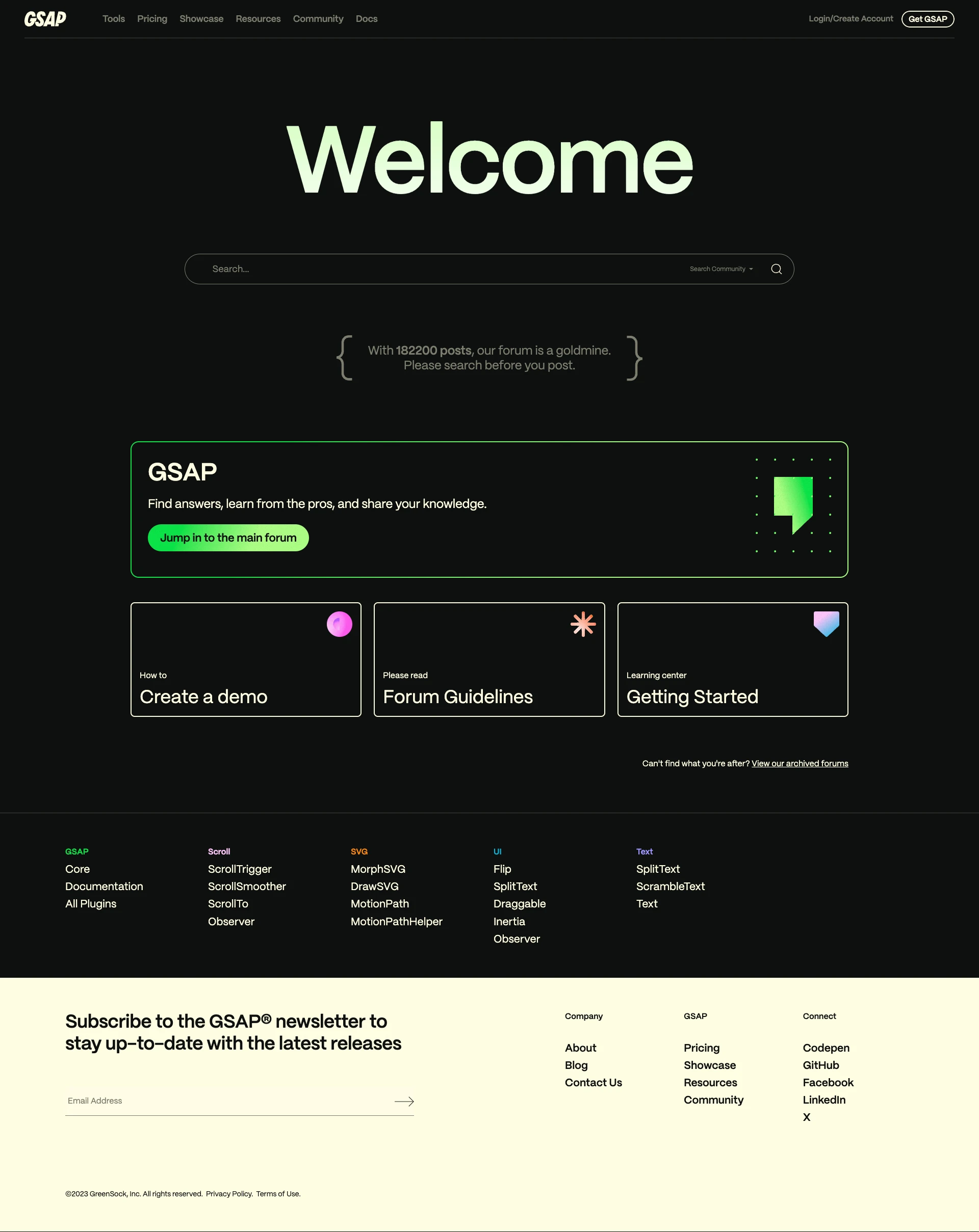 GSAP Landing Page Example: GSAP is an industry standard JavaScript animation library from GreenSock that lets you craft high-performance animations that work in every major browser.