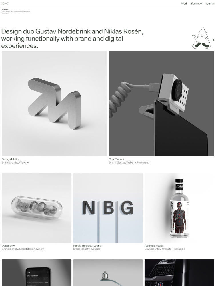 ID—C website design - Lapa Ninja