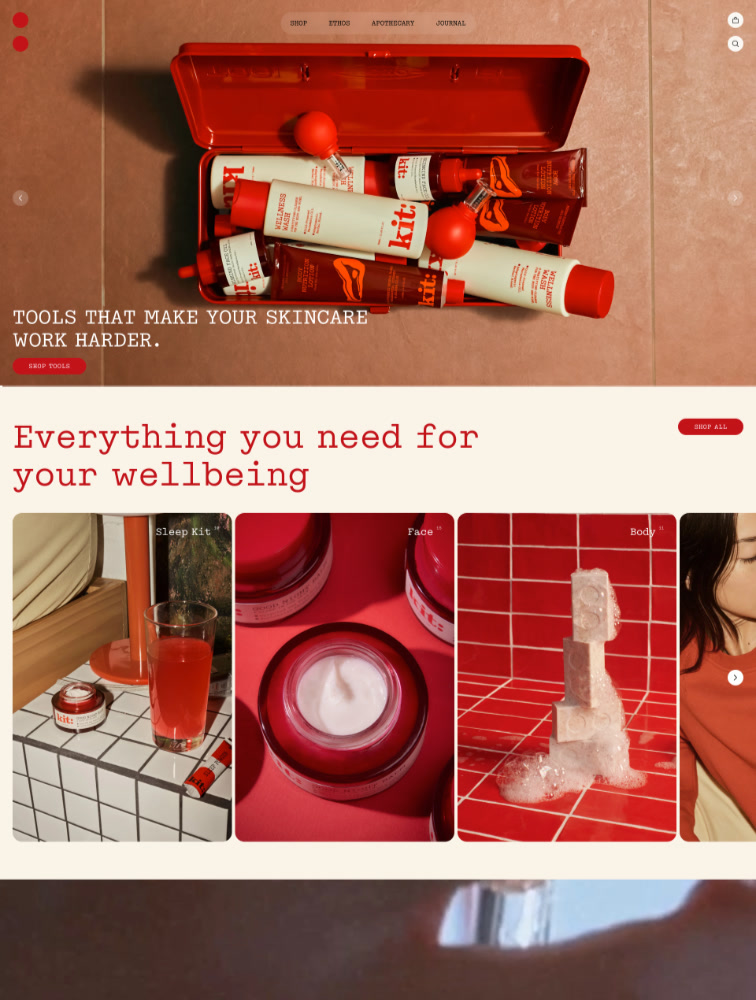 kit: Landing Page Example