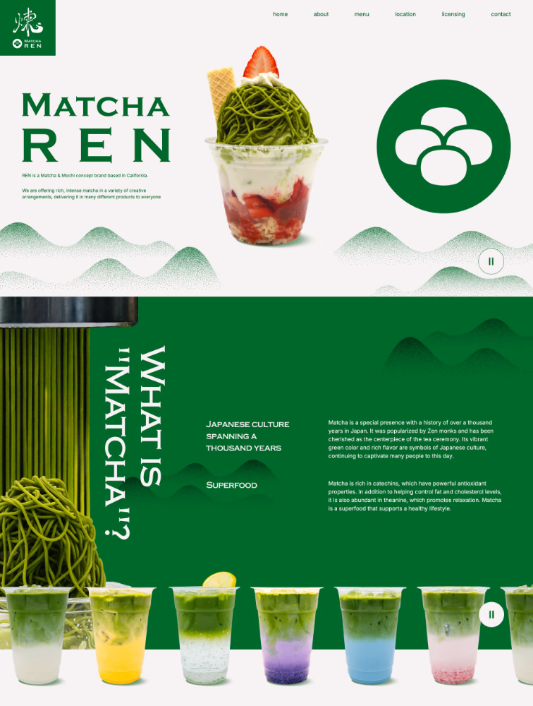 REN Landing Page Example