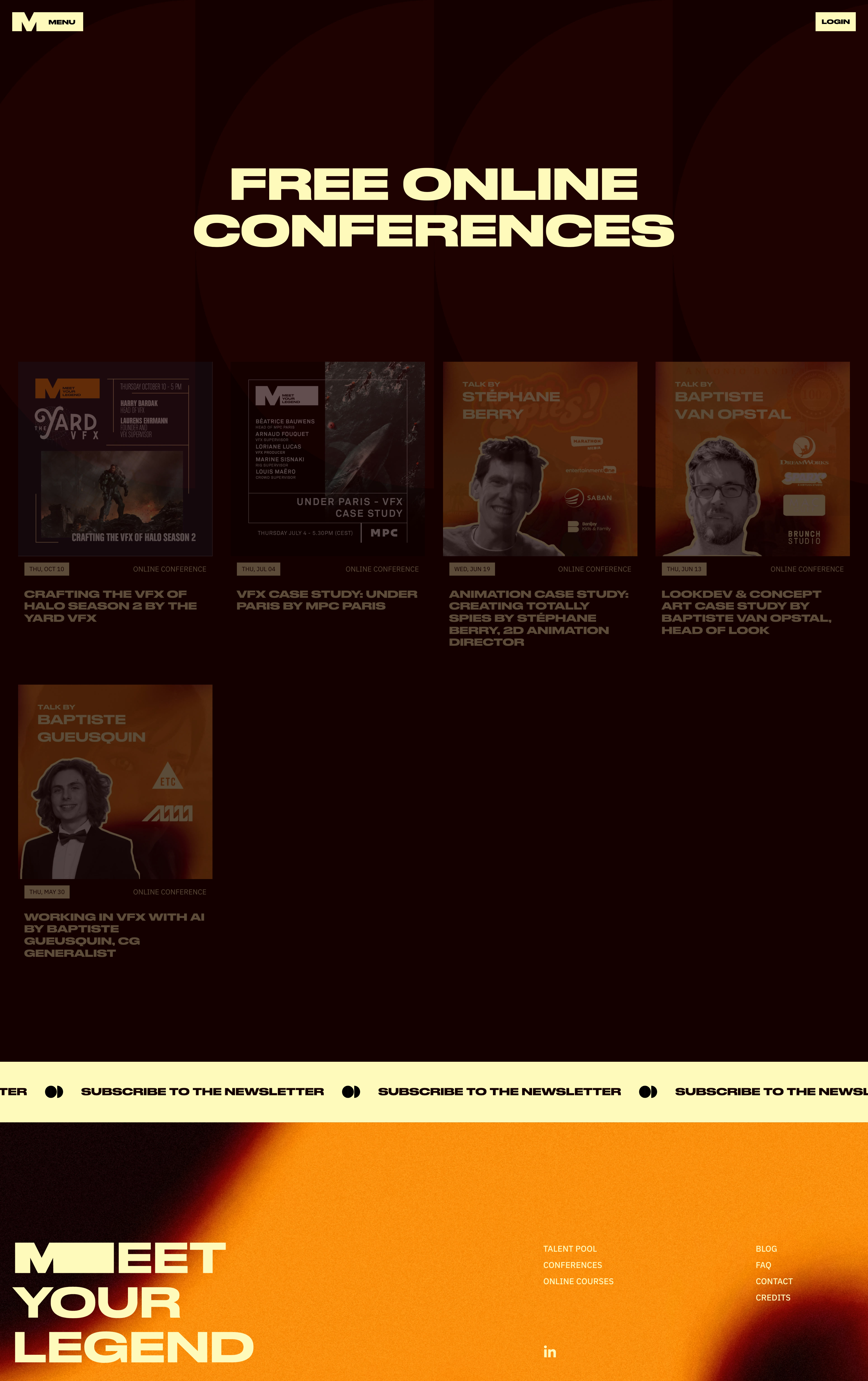 Meet Your Legend Landing Page Example: Welcome to Meet Your Legend Network. Showcase your skills, discover our qualified networking and connect with experts for tailored mentoring.