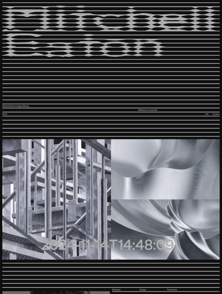 Mitchell Eaton Landing Page Design