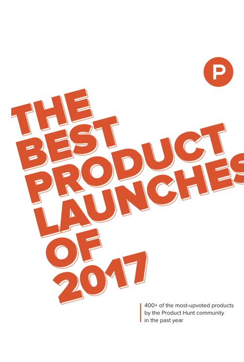 The Best Product Launches of 2017 book cover