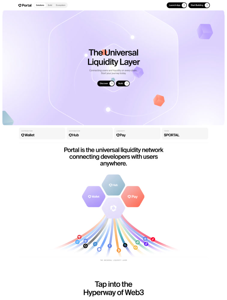 Portal website design - Lapa Ninja