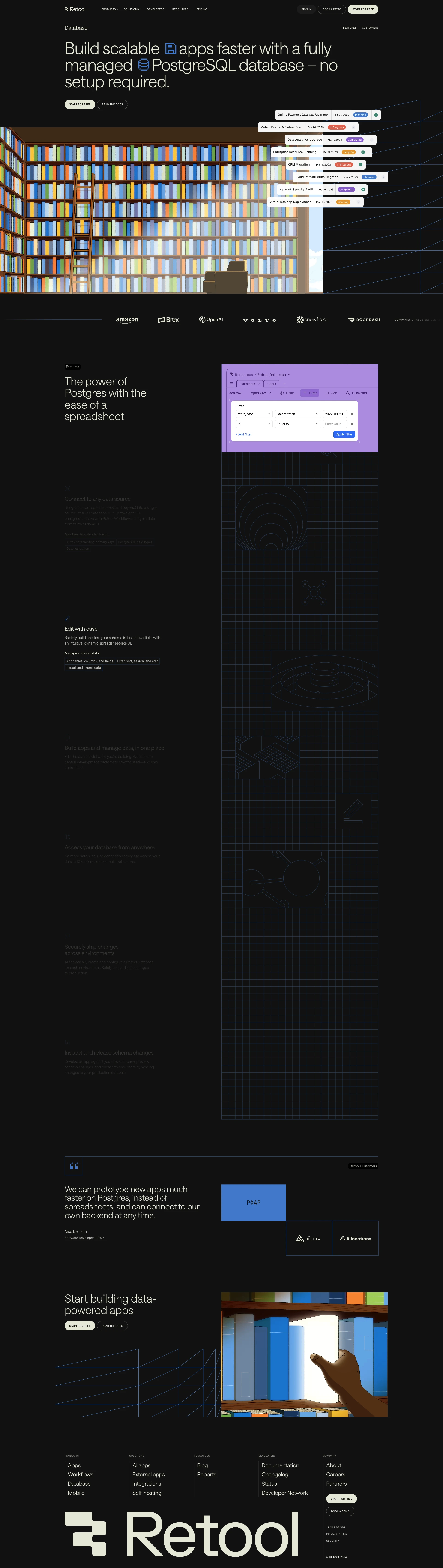 Retool Design Retool website design - Lapa Ninja