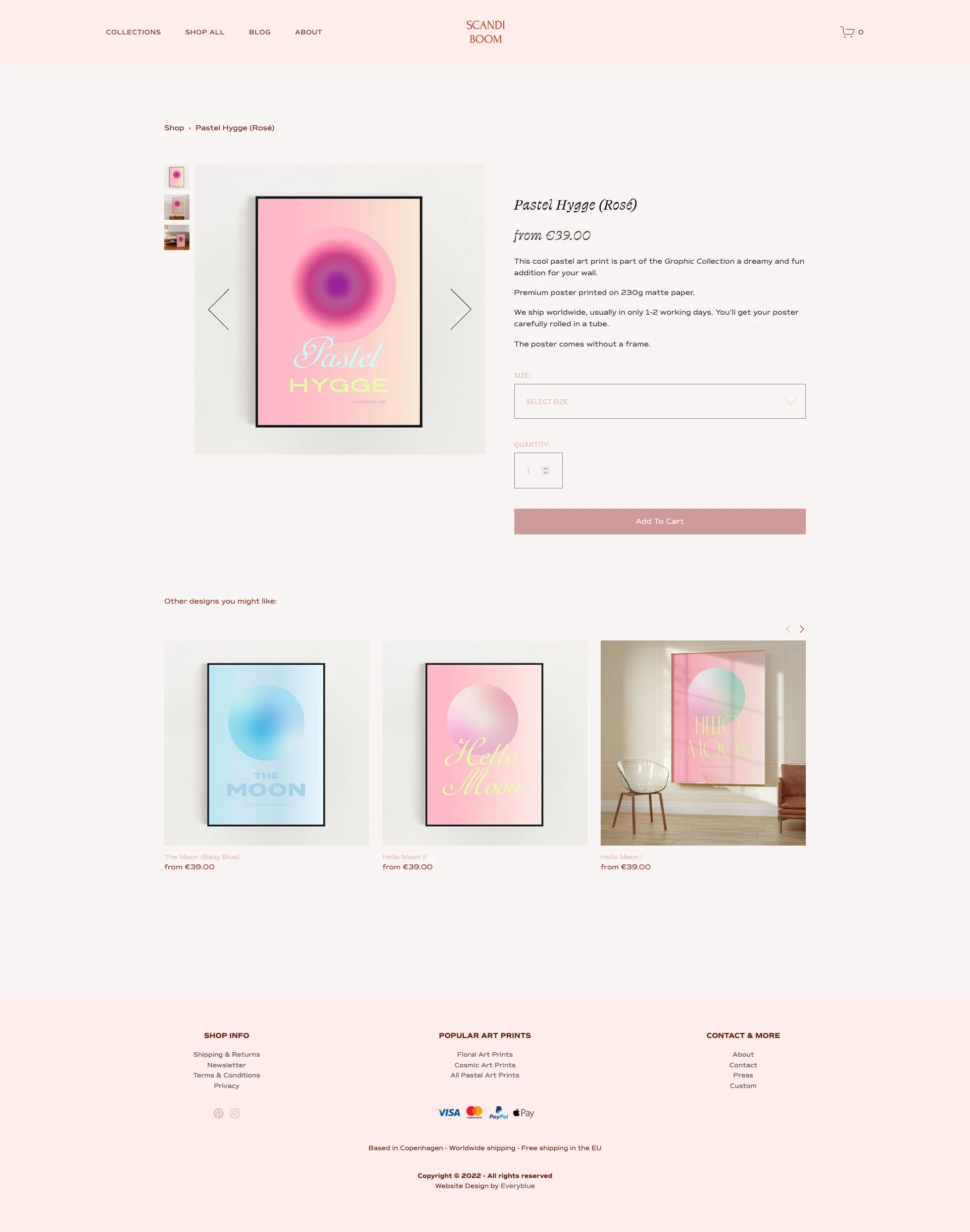 SCANDIBOOM Landing Page Example: Eye candy posters for your wall: Discover beautiful pieces to enhance your interior! Worldwide shipping from Copenhagen, Denmark.