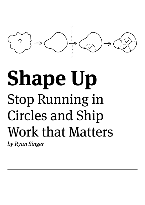 Shape Up book cover