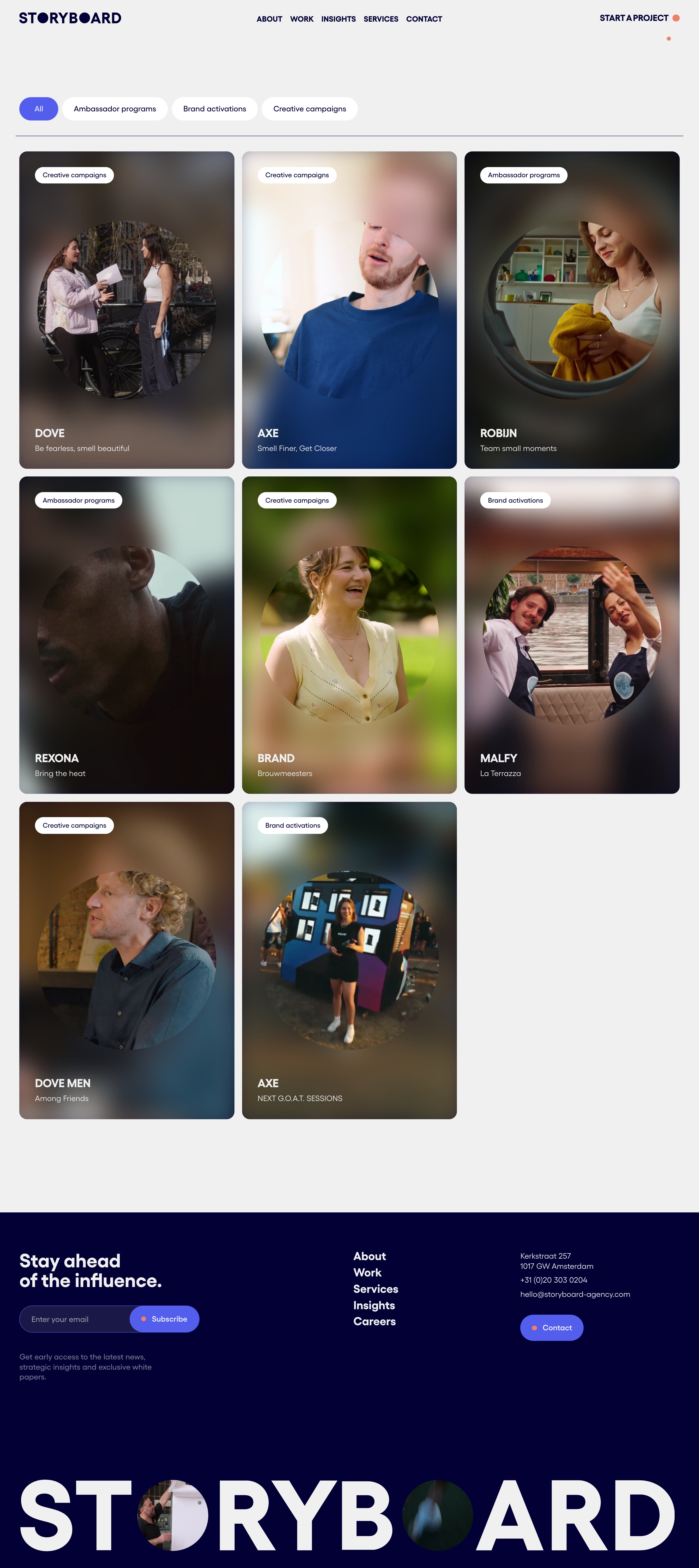 Storyboard Agency - Work Example