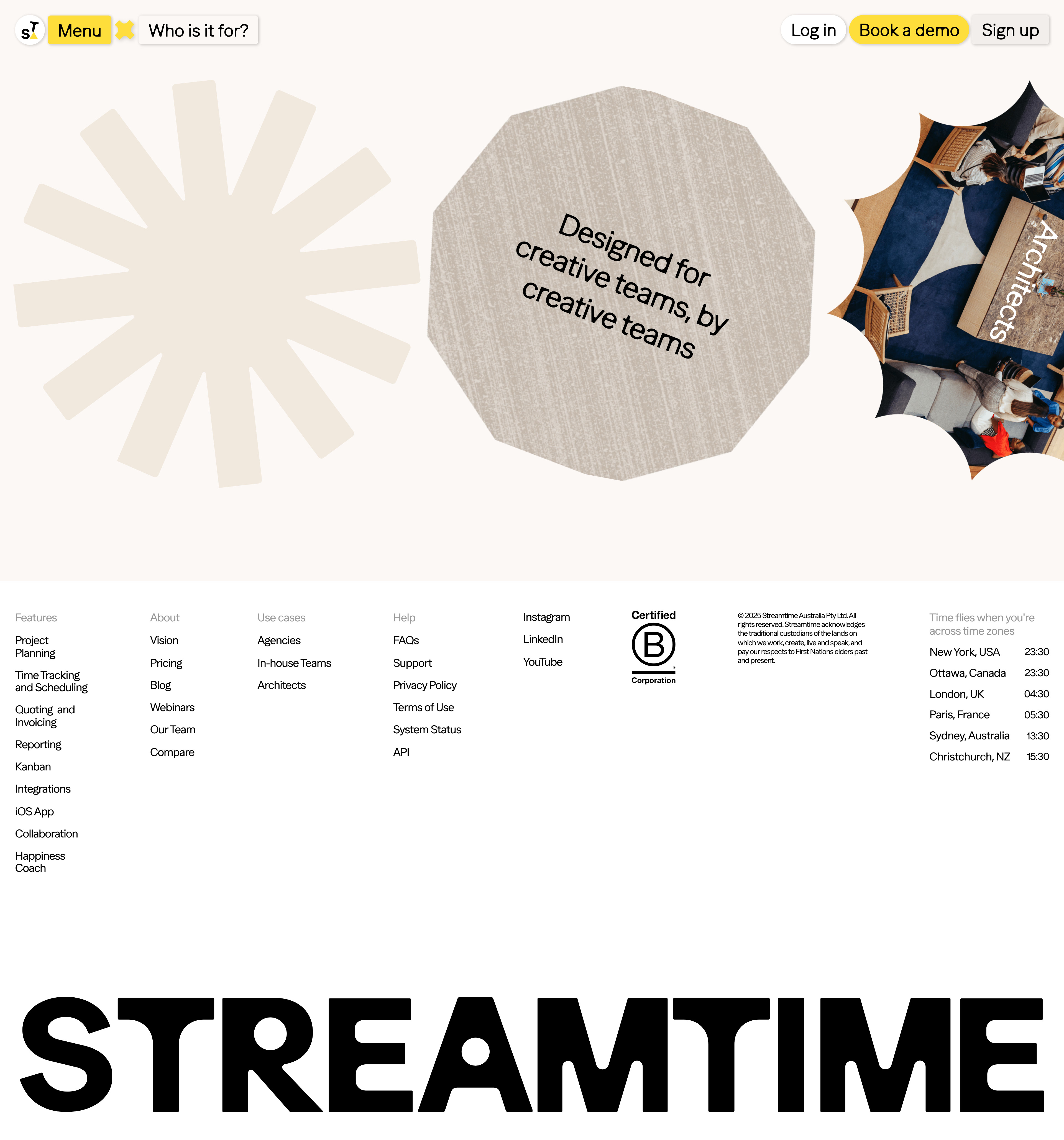 Streamtime - Use Cases Example