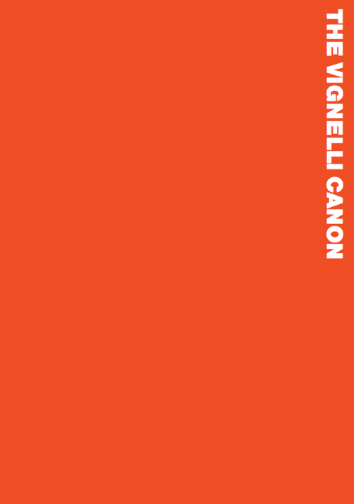 The Vignelli Canon book cover