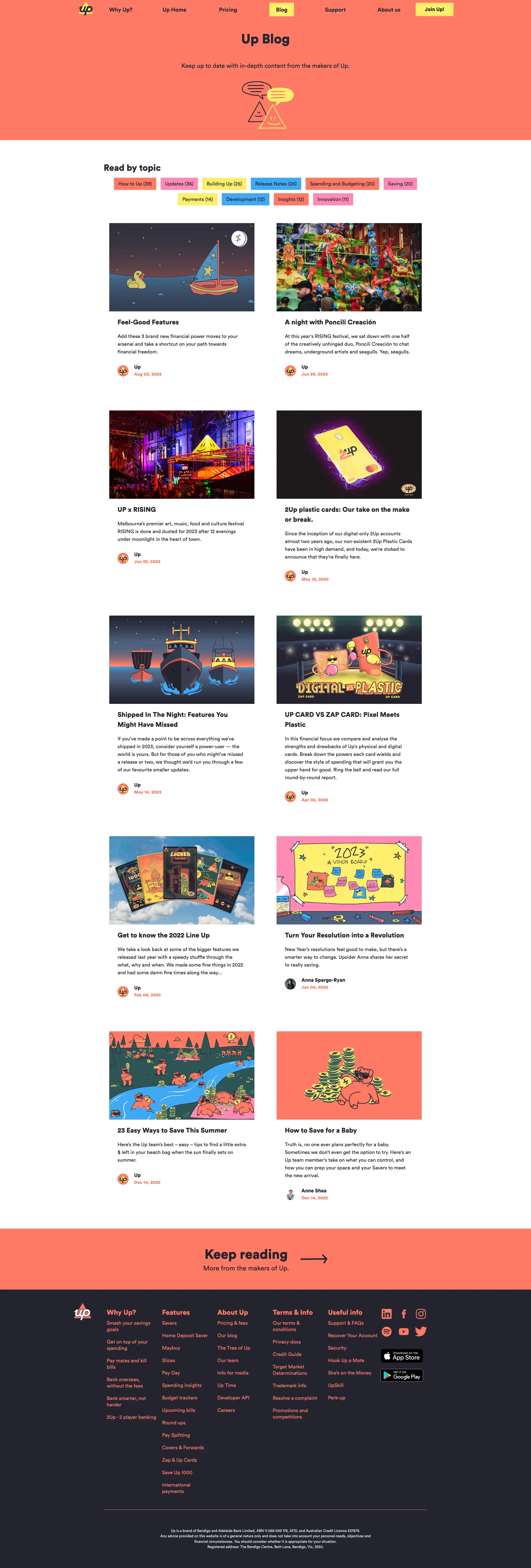 Up Website Up website design - Lapa Ninja