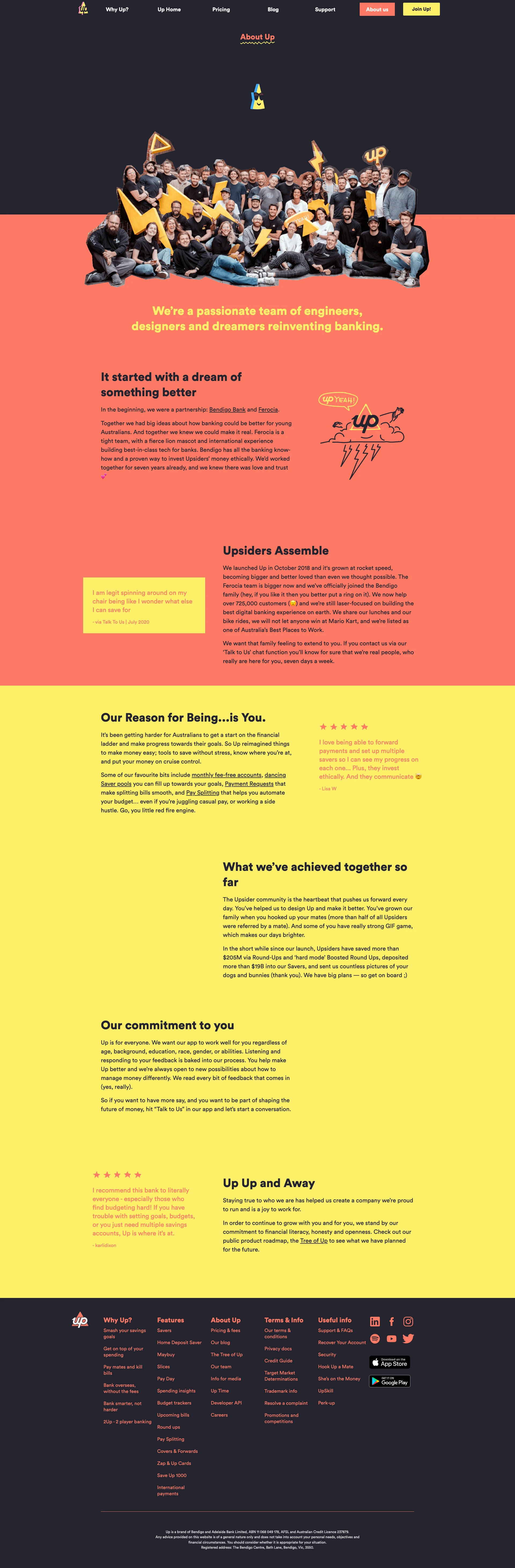 Up Website Up website design - Lapa Ninja