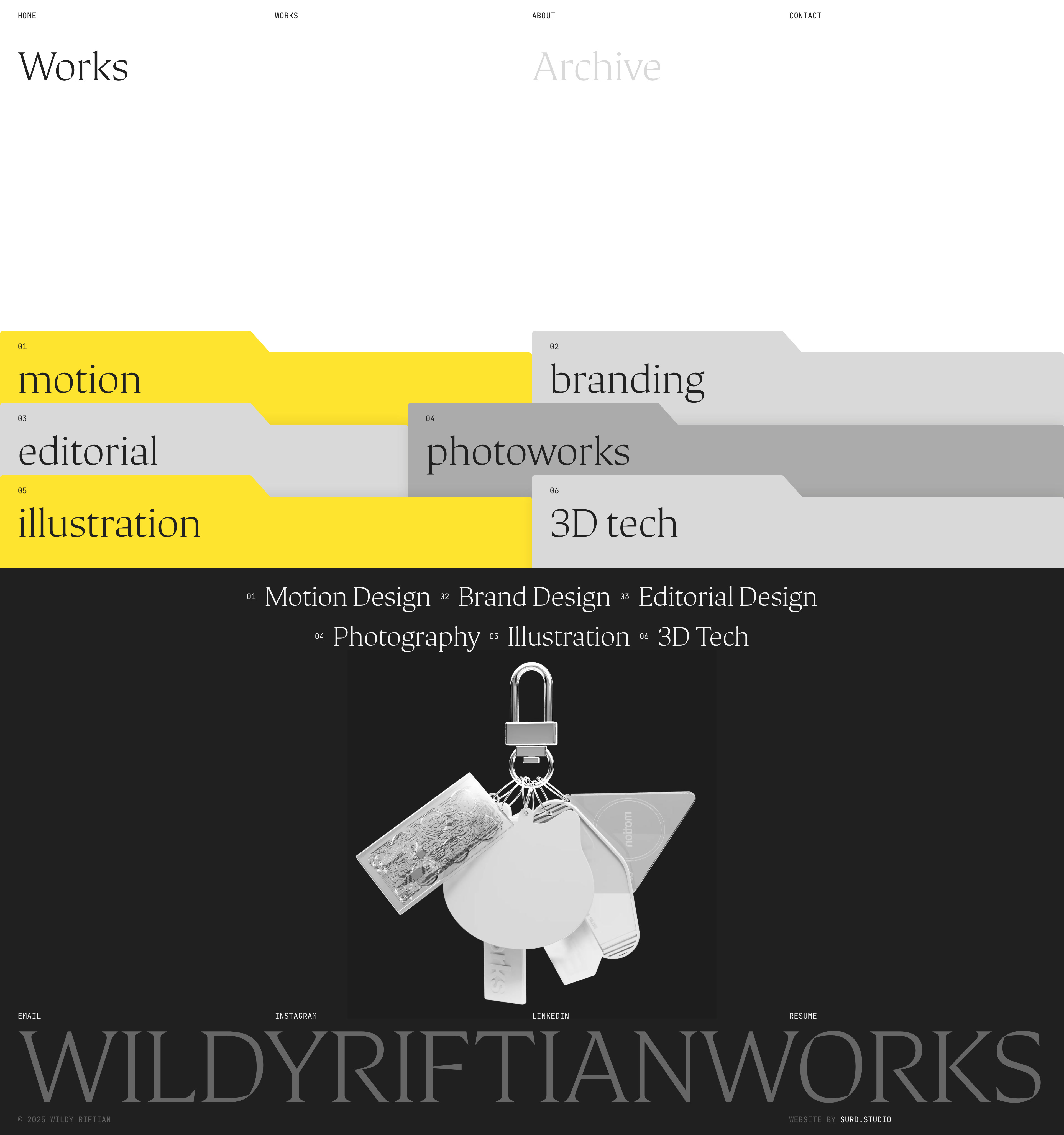 Wildy Riftian Landing Page Example: Wildy Riftian is an enthusiastic and multifaceted visual artist, motion designer, graphic designer, illustrator, and photographer.