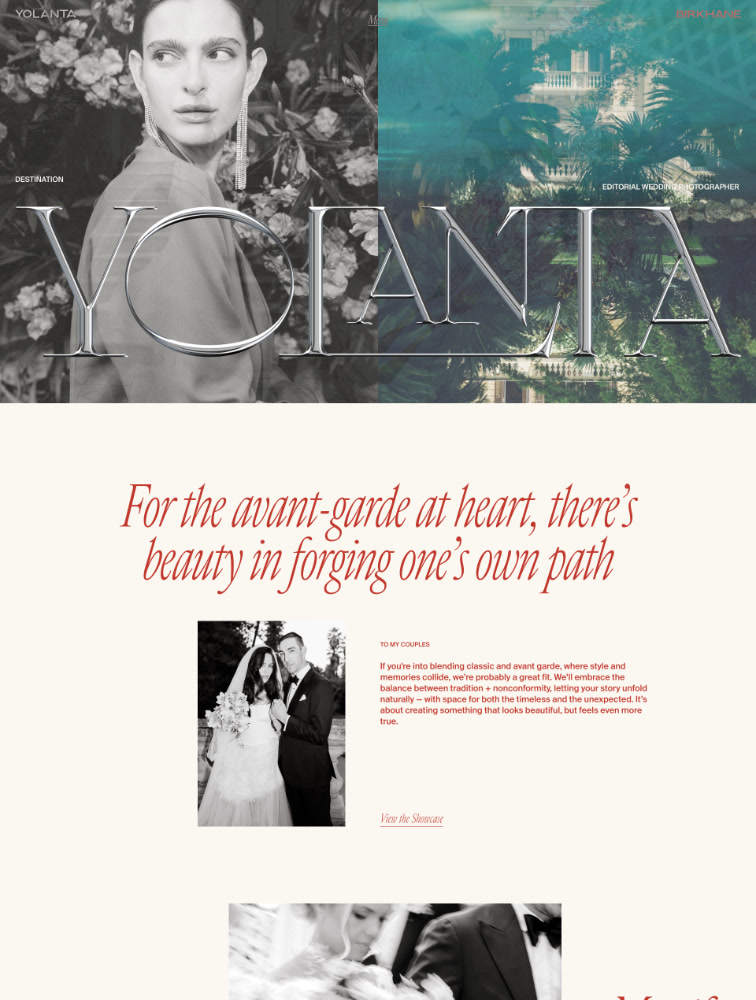 Yolanta Birkhane Landing Page Example