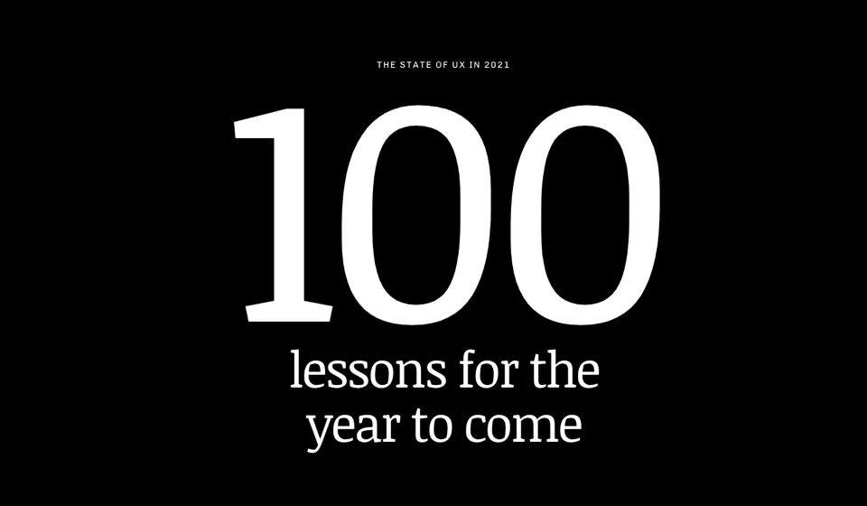 100 Design Lessons for 2021