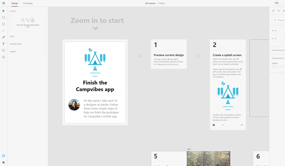 Learning the Basics of Adobe XD in One Hour