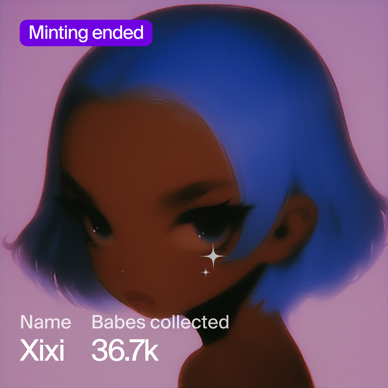 Nft example: Babes by Petra Voice