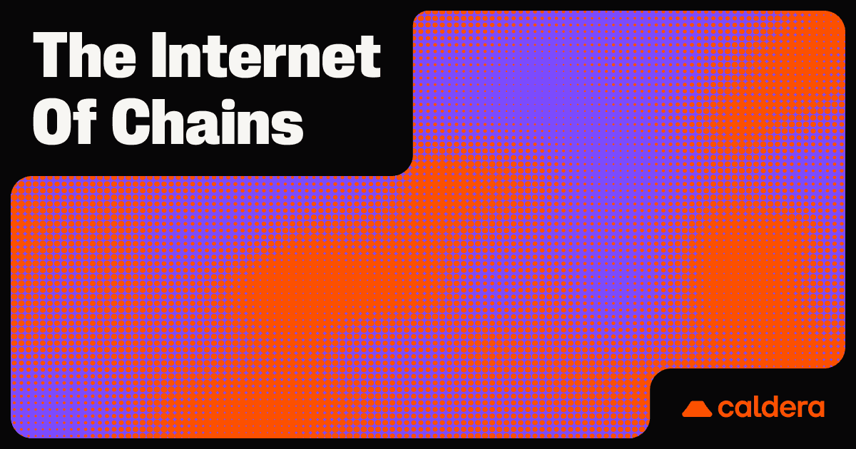 Blockchain example: Caldera