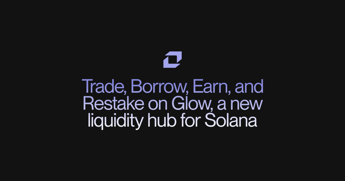 Corporate example: Glow Finance