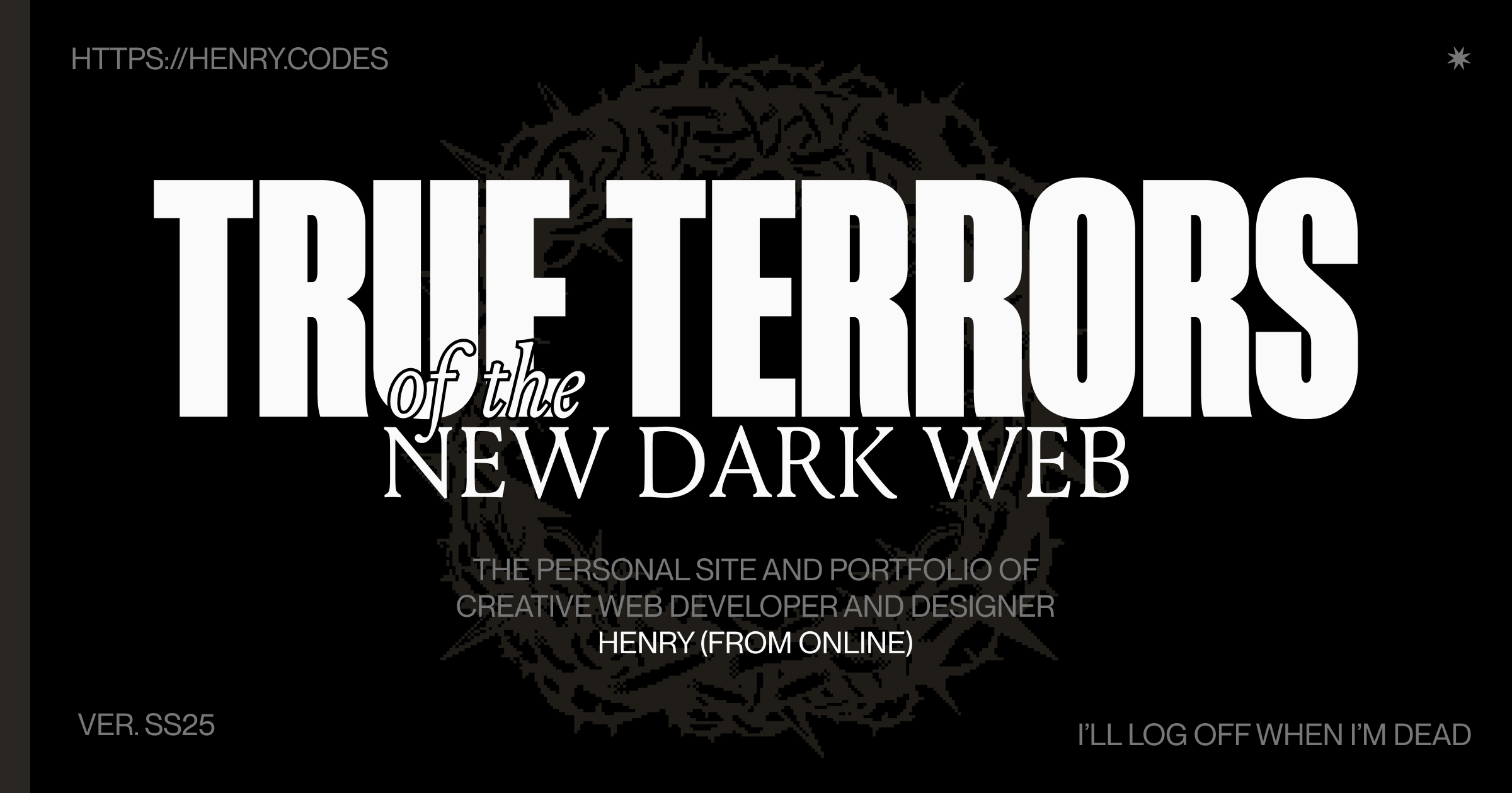 Typography example: Henry Desroches