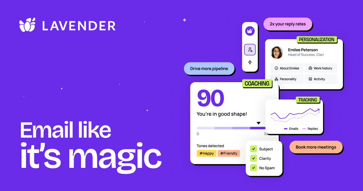 Mail example: Lavender