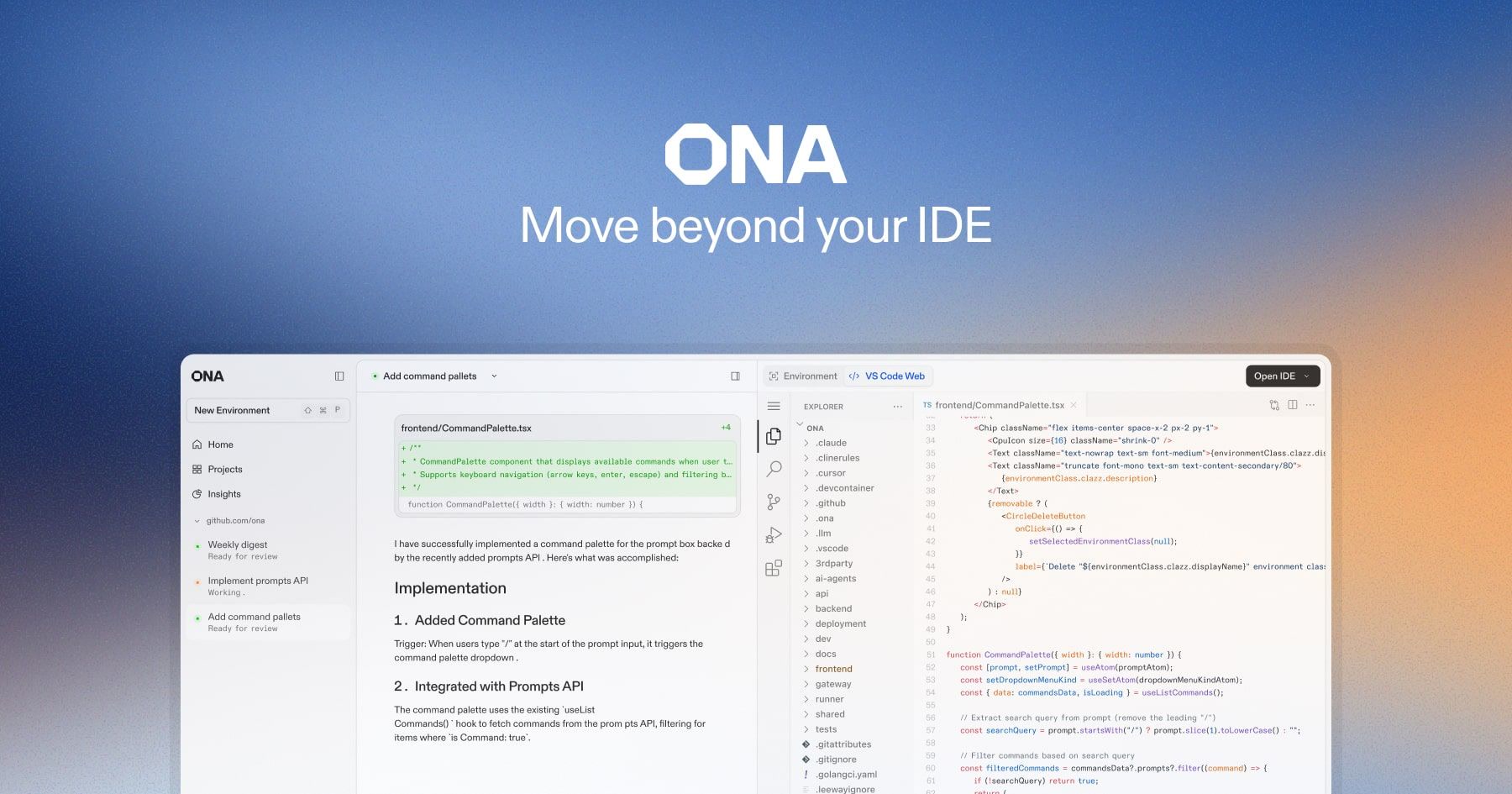 Technology example: Ona