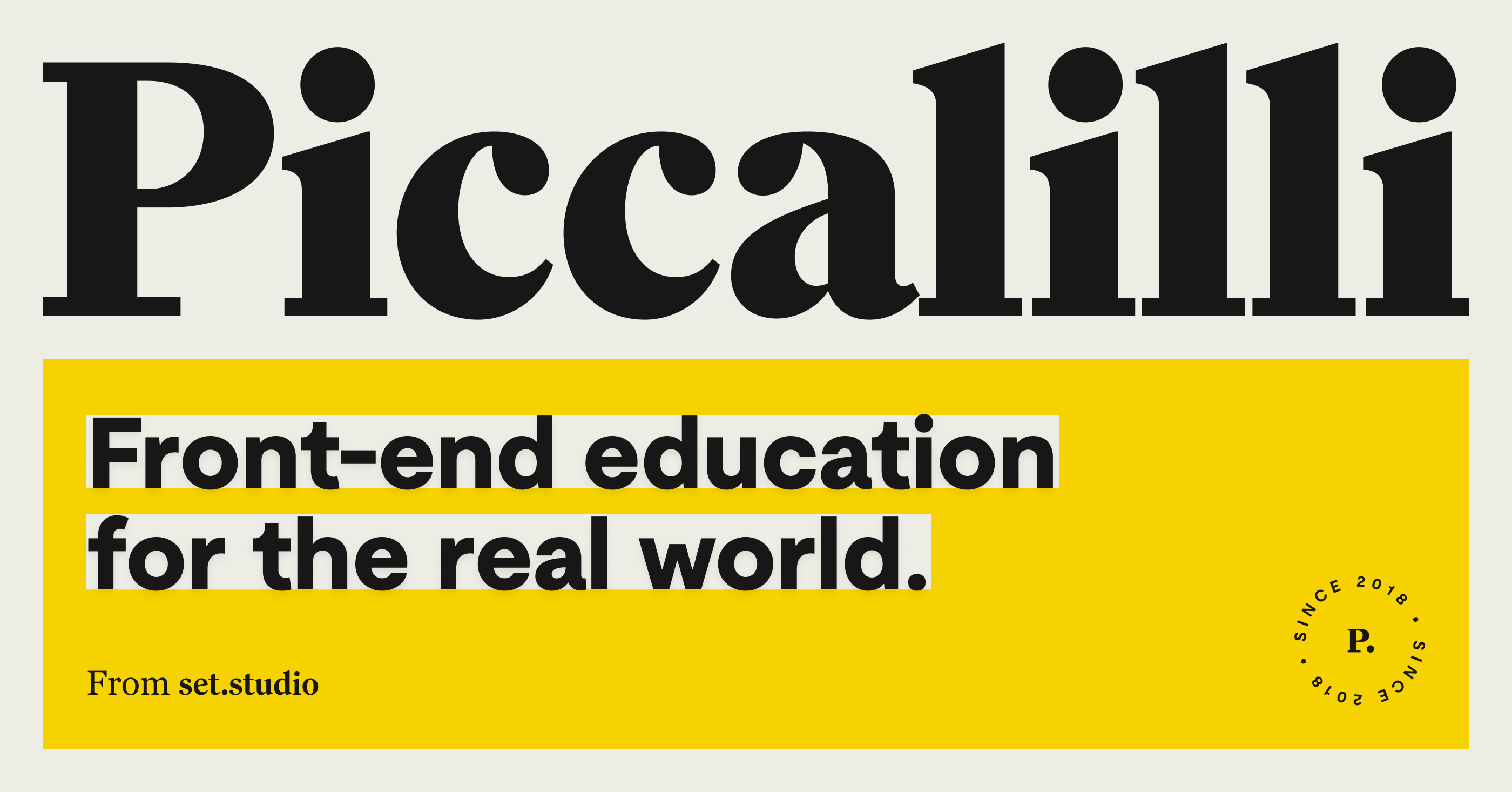 Blog example: Piccalilli