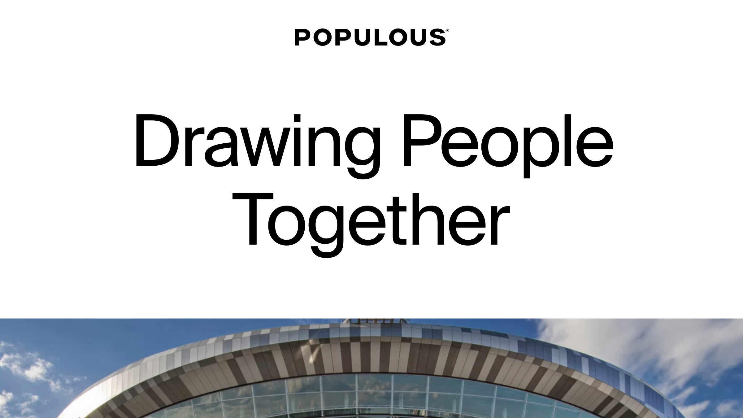 Real estate example: Populous
