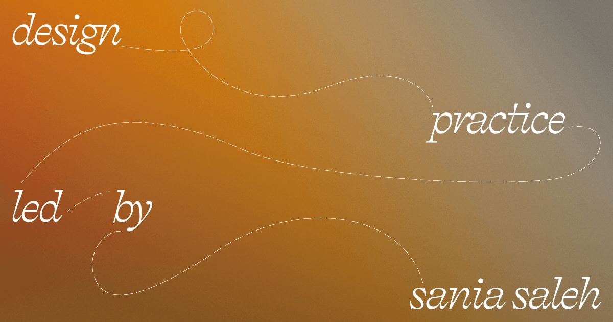 Pattern example: Sania Saleh