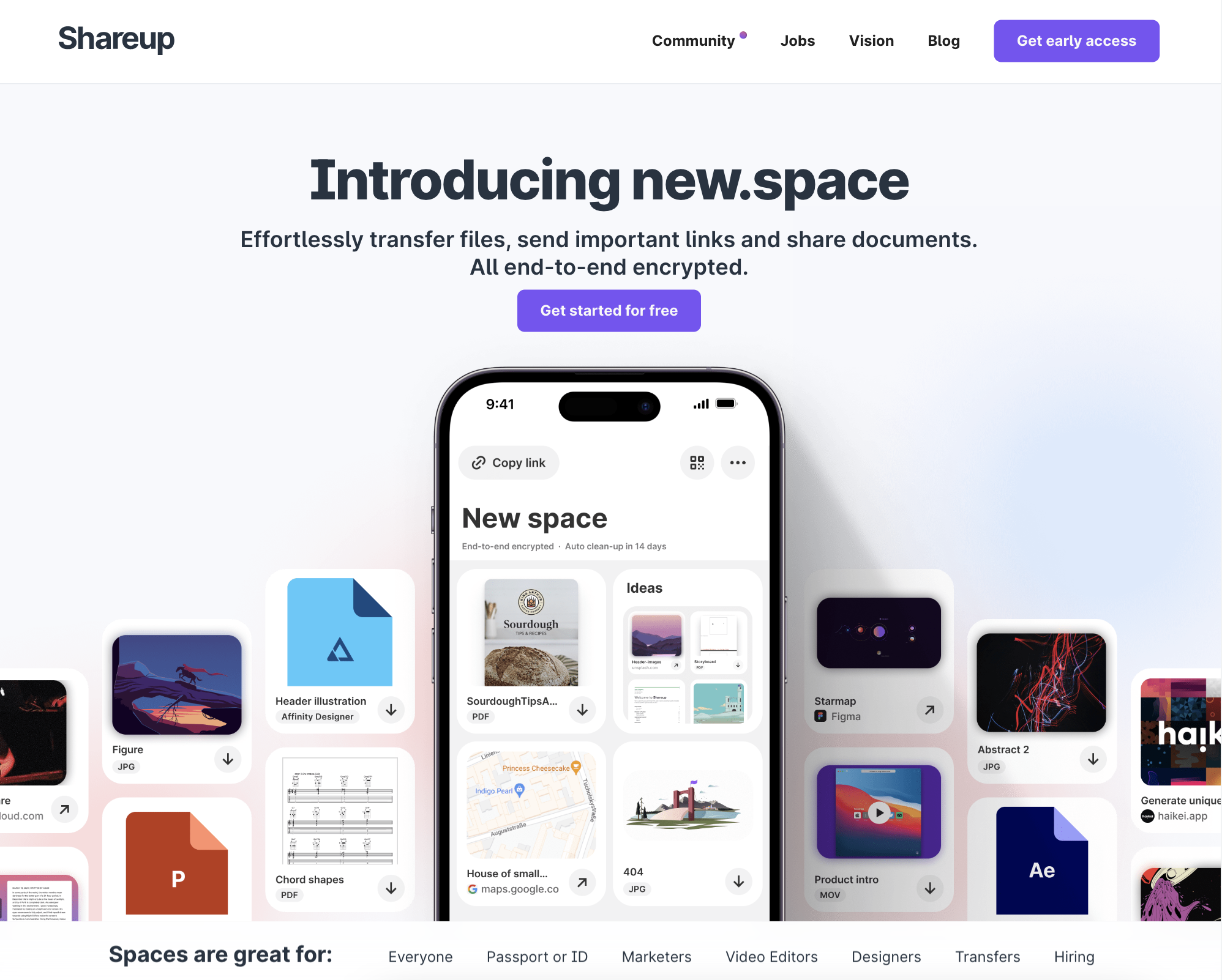 Isometric example: shareup.app