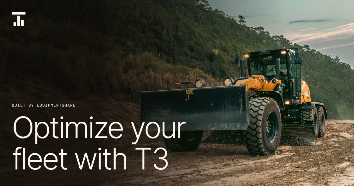 Technology example: T3 by EquipmentShare