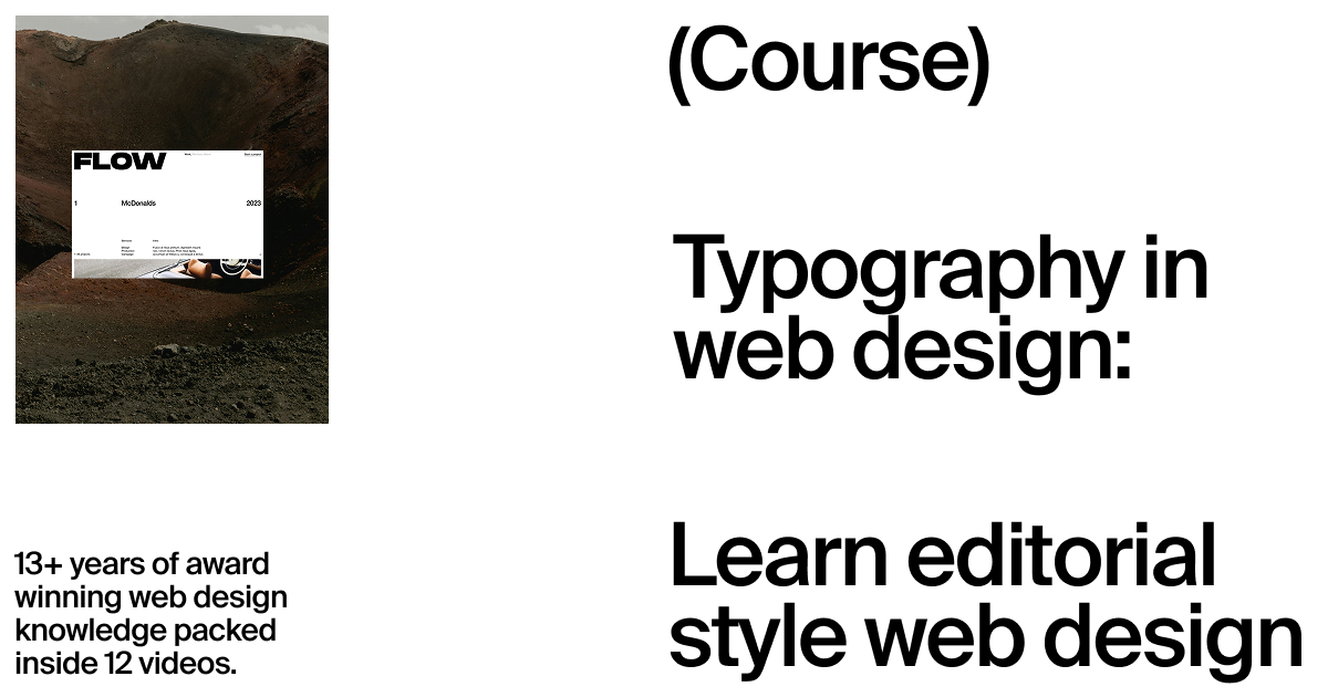 Course example: TIWD