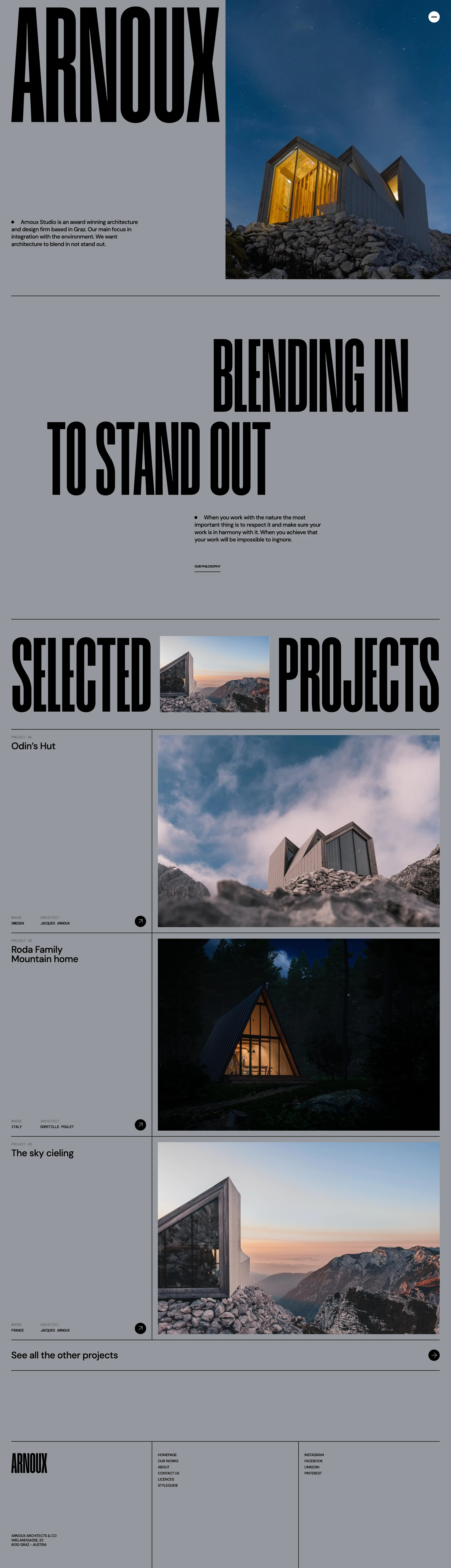 Arnoux Template Preview