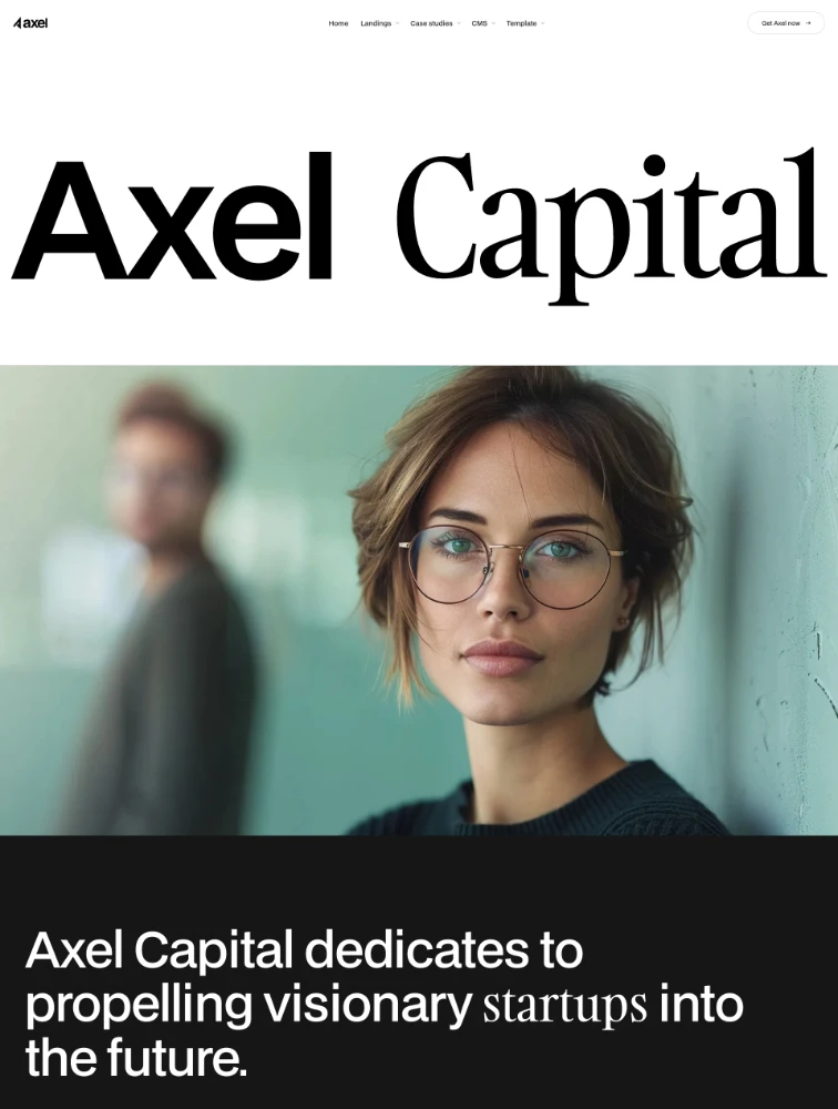 Axel Webflow Agency Website Template Axel Webflow Agency Website Template