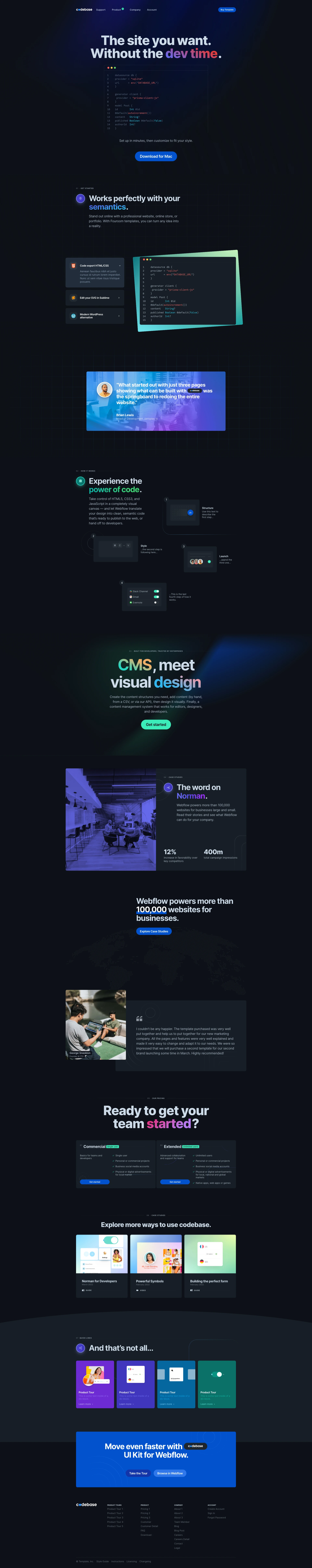 Codebase Template Preview
