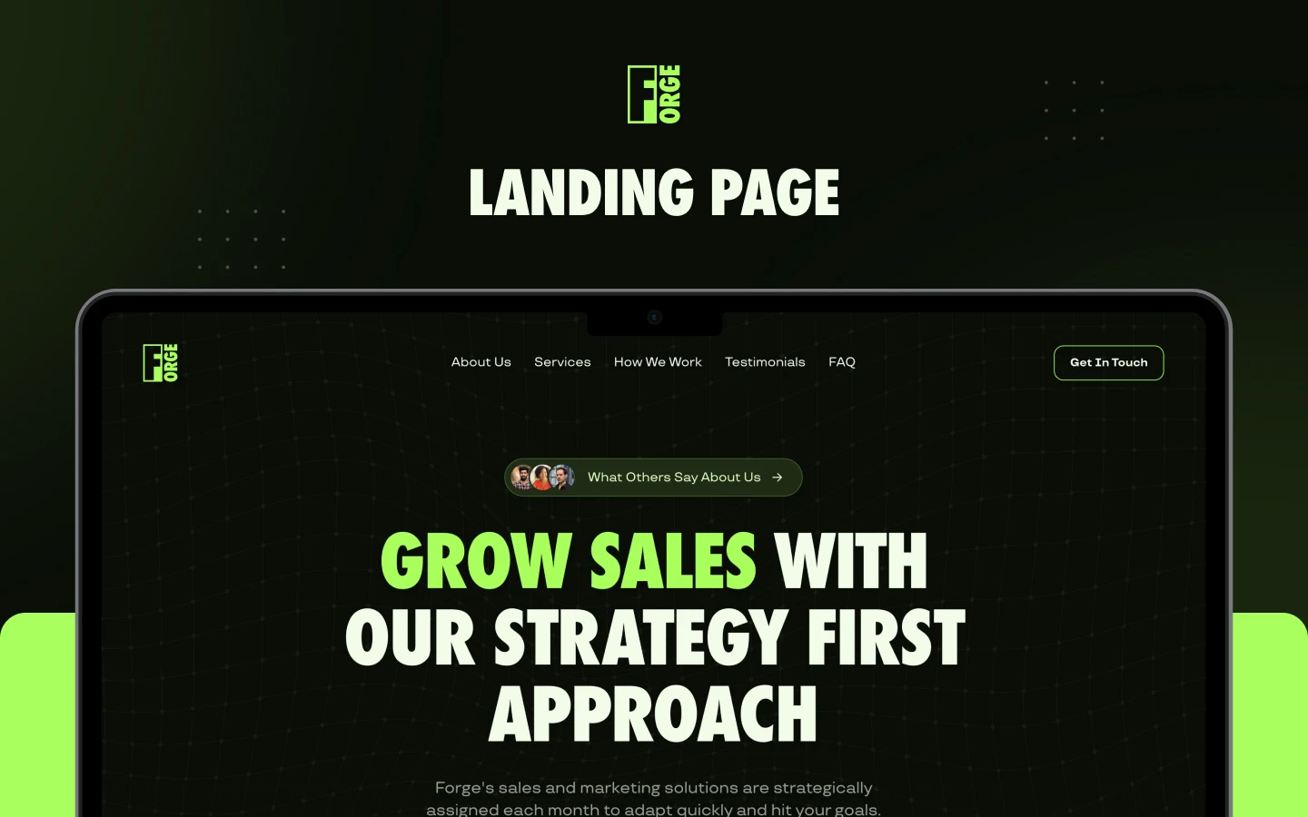 Forge Strategy Template Preview