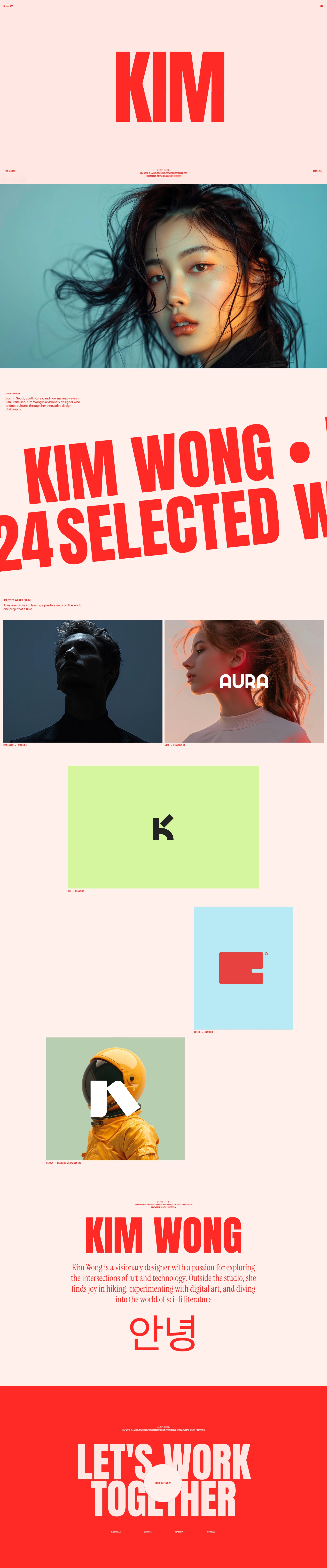 Kim Template Preview